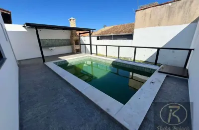 Casa com 3 dormitórios, 180 m² - venda por r$ 950.000 ou aluguel por r$ 4.750/mês - bairro flórida - peruíbe/sp