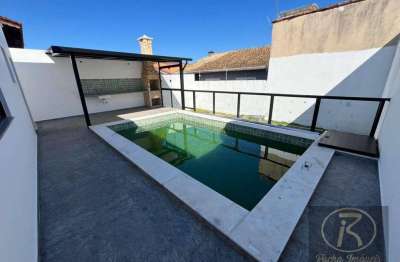 Casa com 3 dormitórios, 180 m² - venda por r$ 950.000 ou aluguel por r$ 4.750/mês - bairro flórida - peruíbe/sp