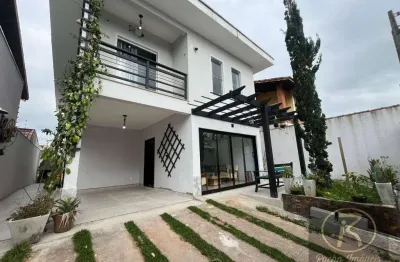 Sobrado com 5 dormitórios, 200 m² - venda por r$ 1.800.000,00 ou aluguel por r$ 5.300,00/mês - bairro flórida - peruíbe/sp