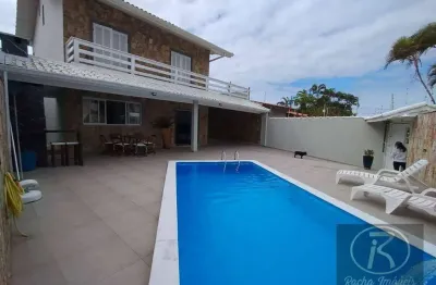 Casa com 8 quartos sendo 4 suites,  à venda, 326 m² por r$ 950.000 - estância balneária belmira novaes - peruíbe/sp