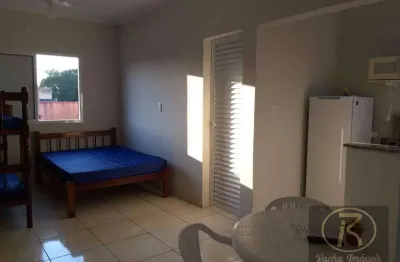 Kitnet pertinho da praia com 1 dormitório para alugar por r$ 1.100/mês - josedy - peruíbe/sp
