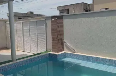 Sobrado com 3 dormitórios à venda, 120 m² por r$ 380.000,00 - balneário são joão batista ii - peruíbe/sp