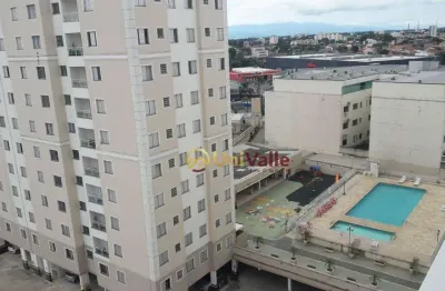 Apartamento com 2 dormitórios para alugar, 63 m² por r$ 2.020,00/mês - barranco - taubaté/sp