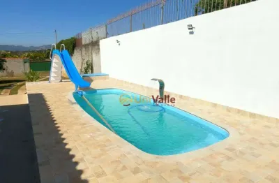 Chácara com piscina, rancho gourmet e playground, com 2 dormitórios à venda, 500 m² por r$ 635.000 - portal vila rica - caçapava/sp