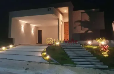 Casa com 3 dormitórios à venda, 187 m² por r$ 1.190.000,00 - condomínio santa mônica - caçapava/sp