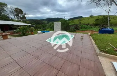 Chácara com 3 dormitórios à venda, 24000 m² por r$ 980.000,00 - sete voltas - taubaté/sp