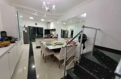 Sobrado com 5 dormitórios à venda, 268 m² por r$ 1.500.000,00 - alberto ronconi - tremembé/sp