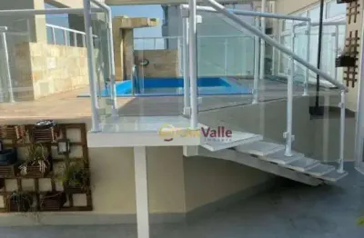 Apartamento duplex com 3 dormitórios à venda, 307 m² por r$ 1.800.000,00 - jardim das nações - taubaté/sp