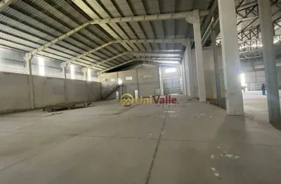 Galpão para alugar, 6500 m² por r$ 97.500,00/mês - cidade jardim - pindamonhangaba/sp