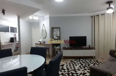 Apartamento com 3 dormitórios à venda, 76 m² por r$ 430.000 - edifício village towers - taubaté/sp