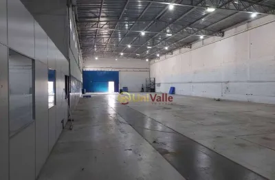 Galpão para alugar, 825 m² por r$ 14.007,00/mês - quinta das frutas - taubaté/sp