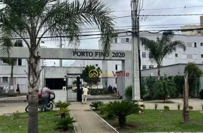 Apartamento com 1 dormitório à venda, 44 m² por r$ 190.000 - condomínio porto fino - taubaté/sp