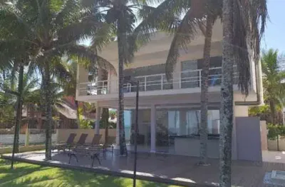 Casa alto padrão em ubatuba com 4 dormitórios à venda, 324 m² por r$ 6.500.000 - praia do sapê