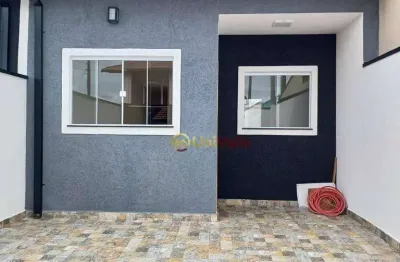 Casa com 2 dormitórios à venda, 70 m² por r$ 300.000,00 - residencial estoril - taubaté/sp
