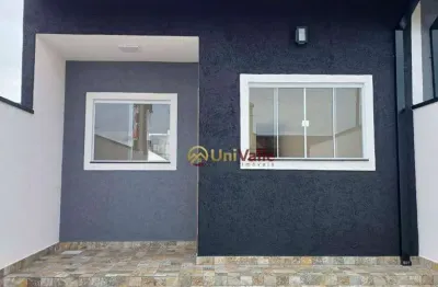 Casa com 2 dormitórios à venda, 70 m² por r$ 300.000,00 - residencial estoril - taubaté/sp