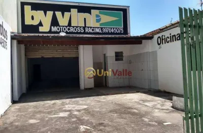 Galpão para alugar, 147 m² por r$ 2.800/mês - vale dos bandeirantes - taubaté/sp