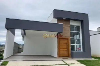 Casa com 3 dormitórios à venda, 130 m² por r$ 800.000,00 - condominio cataguá way - taubaté/sp