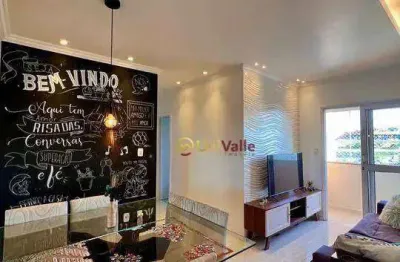 Apartamento com 2 dormitórios à venda, 58 m² por r$ 245.000,00 - jardim gurilândia - taubaté/sp