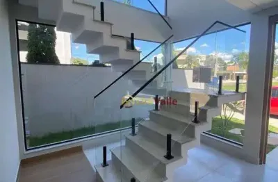 Casa com 3 dormitórios à venda, 263 m² por r$ 1.850.000,00 - condomínio pontal da amizade - taubaté/sp