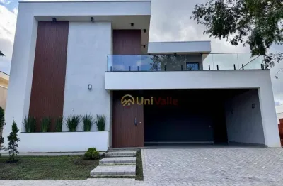 Casa com 5 dormitórios à venda, 350 m² por r$ 3.500.000,00 - condomínio ouro ville - taubaté/sp