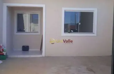 Casa com pé direito de 2,90m², 2 dormitórios à venda, 67 m² por r$ 264.000 - residencial estoril - taubaté/sp