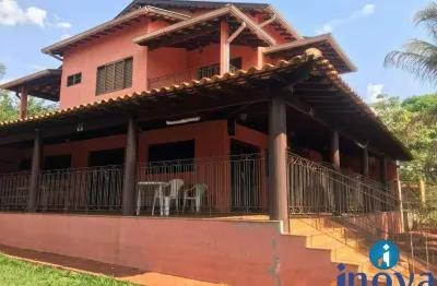 Rancho à venda, 5 quartos, 3 suítes, 3 vagas, rural - uberaba/mg