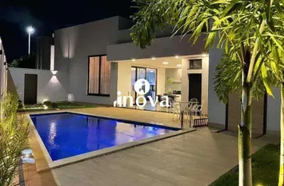 Casa condomínio à venda, 3 quartos, 3 suítes, 4 vagas, estância dos ipês - uberaba/mg