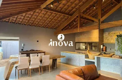 Casa em condomínio fechado com 6 quartos à venda no Residencial Mário de Almeida Franco, Uberaba 