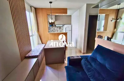 Apartamento para locação mobiliado, bairro guanabara, condomínio águas cristalinas.