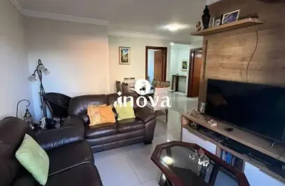 Apartamento à venda, 3 quartos, 1 suíte, 2 vagas, santa maria - uberaba/mg
