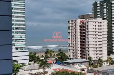 Apartamento de locação definitiva no canto do forte, 2 dorm, 1 suíte, vista mar