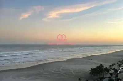 Apartamento mobiliado com vista mar  2 quartos com varanda gourmet