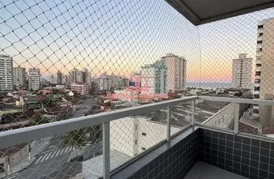 Apartamento para venda e alugar  mirim, praia grande - sp 1 quarto com sacada