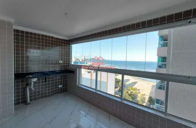 Apartamento para locação fixa na mirim, 2 dorm, 1 suíte, vista mar e lazer