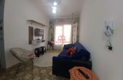 Apartamento 1 quarto mobiliado, para venda ou locação, ocian, praia grande - sp