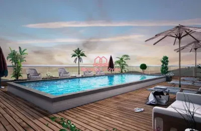 Apartamento com 2 quartos à venda em boqueirão, praia grande - sp