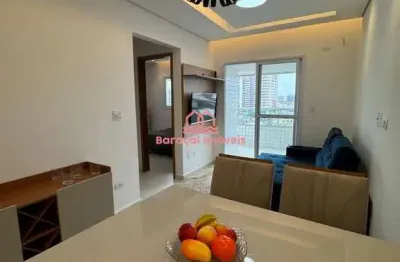Apartamento para venda  ocean, 2 quartos - praia grande - mobiliado