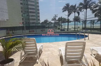 Apartamento frente mar   2 dorm, 1suíte, 1 vagas em praia grande