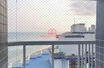 Apartamento frente mar 1 quarto lazer completo vila caiçara praia grande