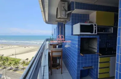 Apartamento 2 quartos,1 suíte com vista mar !!  mobiliado.