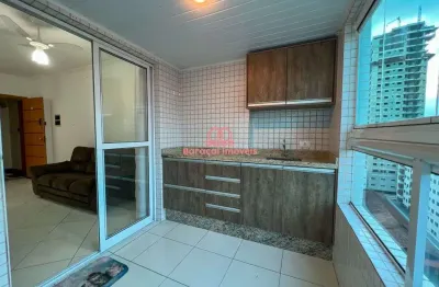 Apartamento 1 dormitório à venda, 53m² por r$355.000 - aviação - praia grande/sp