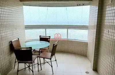 Apartamento com vista mar à venda em caiçara, praia grande - sp