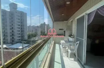 Apartamento à venda em tupi,3 quartos ,varanda gourmet praia grande - sp