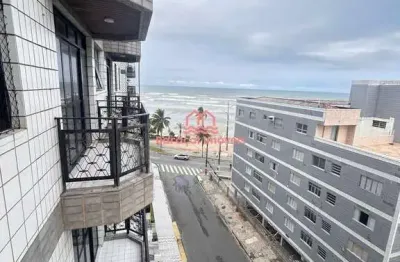 Apartamento à venda em tupi, praia grande - sp todo mobiliado 3 dormitórios