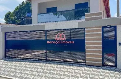 Casa em condomínio fechado com 2 quartos à venda na Tupi, Praia Grande 