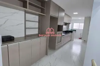 Apartamento à venda em aviação, praia grande - sp 3 suítes com vista mar