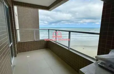 Apartamento à venda em jardim real, praia grande - sp 1 quarto vista mar