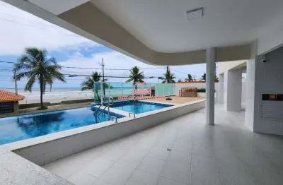 Prédio frente mar 2 quartos lazer completo mongaguá r$ 172 mil de entrada