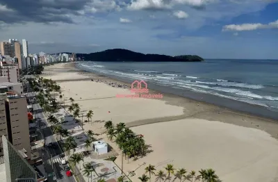 Apartamento à beira-mar,  com 3 quartos, 2 suítes,  2 vagas , guilhermina-pg