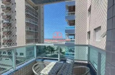 Apartamento com 1 quarto à venda, 63m² por r$ 378.000  caiçara - praia grande/sp